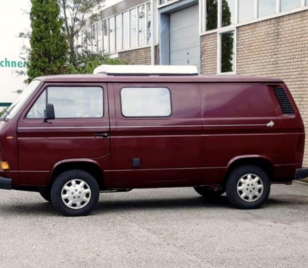 VW Camper T3, Auto's, Volkswagen, Stof, Overige carrosserieën, Origineel Nederlands, Grijs