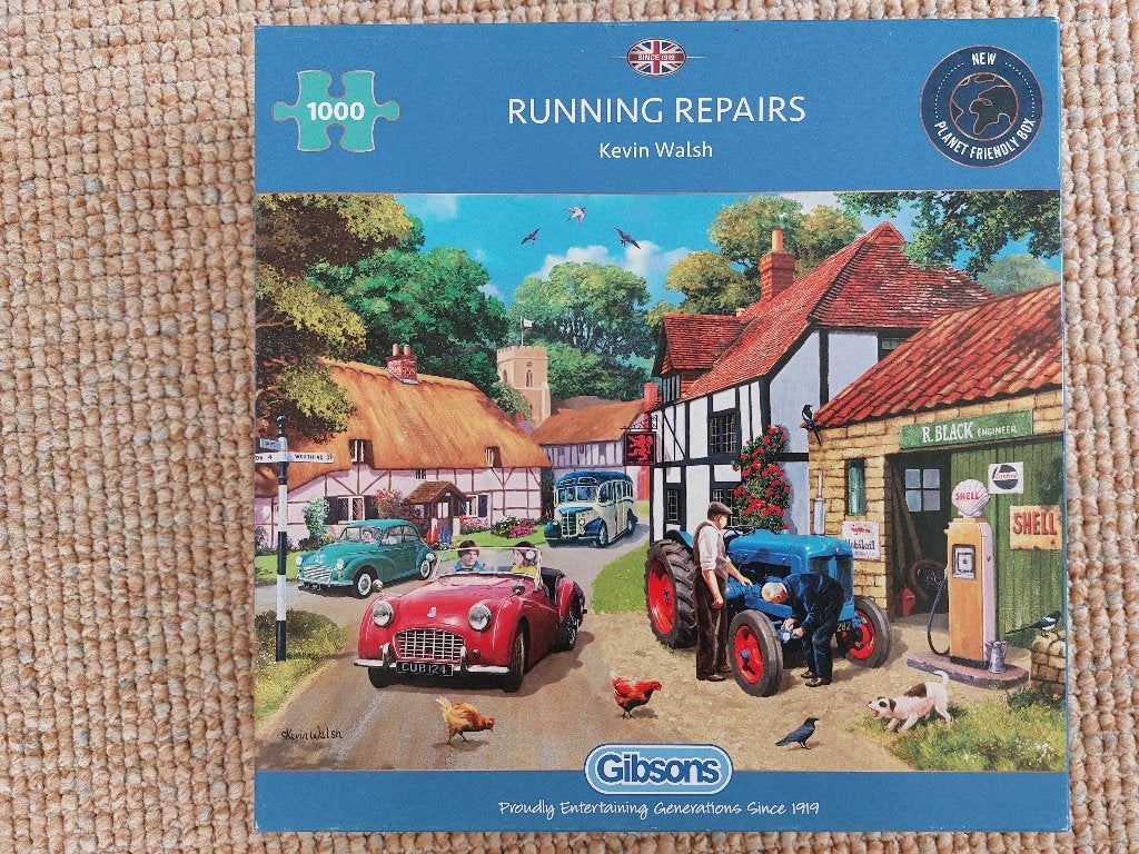 Gibsons puzzel, Ophalen of Verzenden, 500 t/m 1500 stukjes, Zo goed als nieuw, Legpuzzel