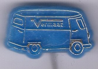 Vermaat's bakkerijen - Haarlem en Rotterdam speldje( F_087 ), Verzamelen, Verzenden, Zo goed als nieuw, Transport, Speldje of Pin