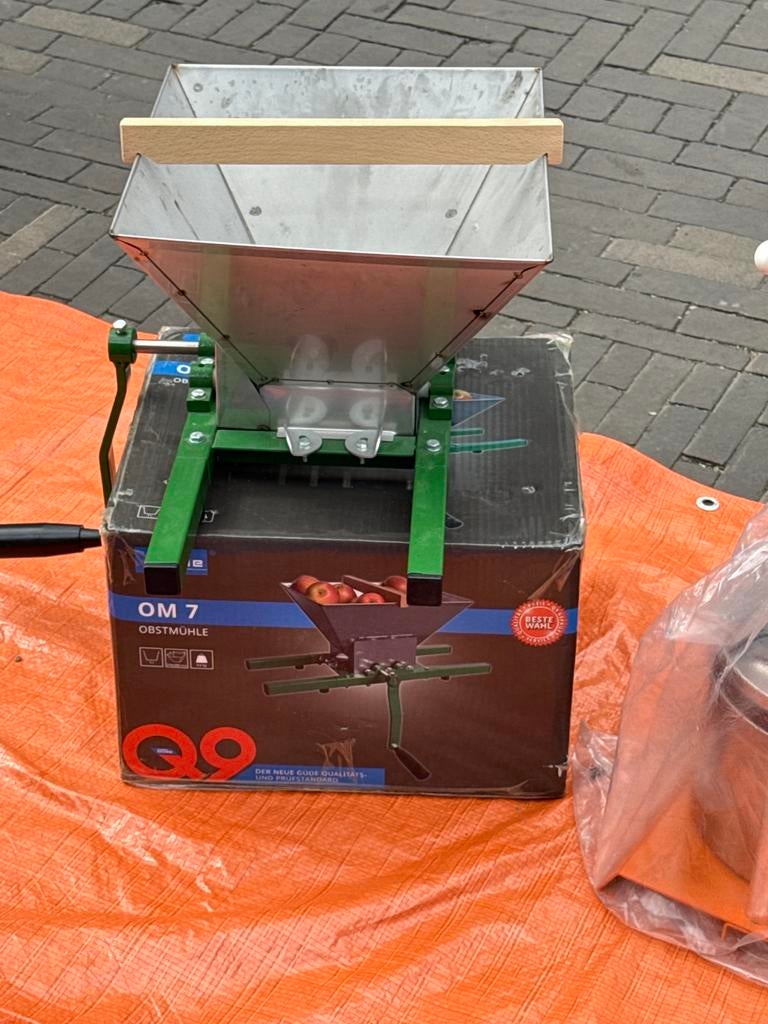 Appelmolen en appelpers, Ophalen of Verzenden, Zo goed als nieuw