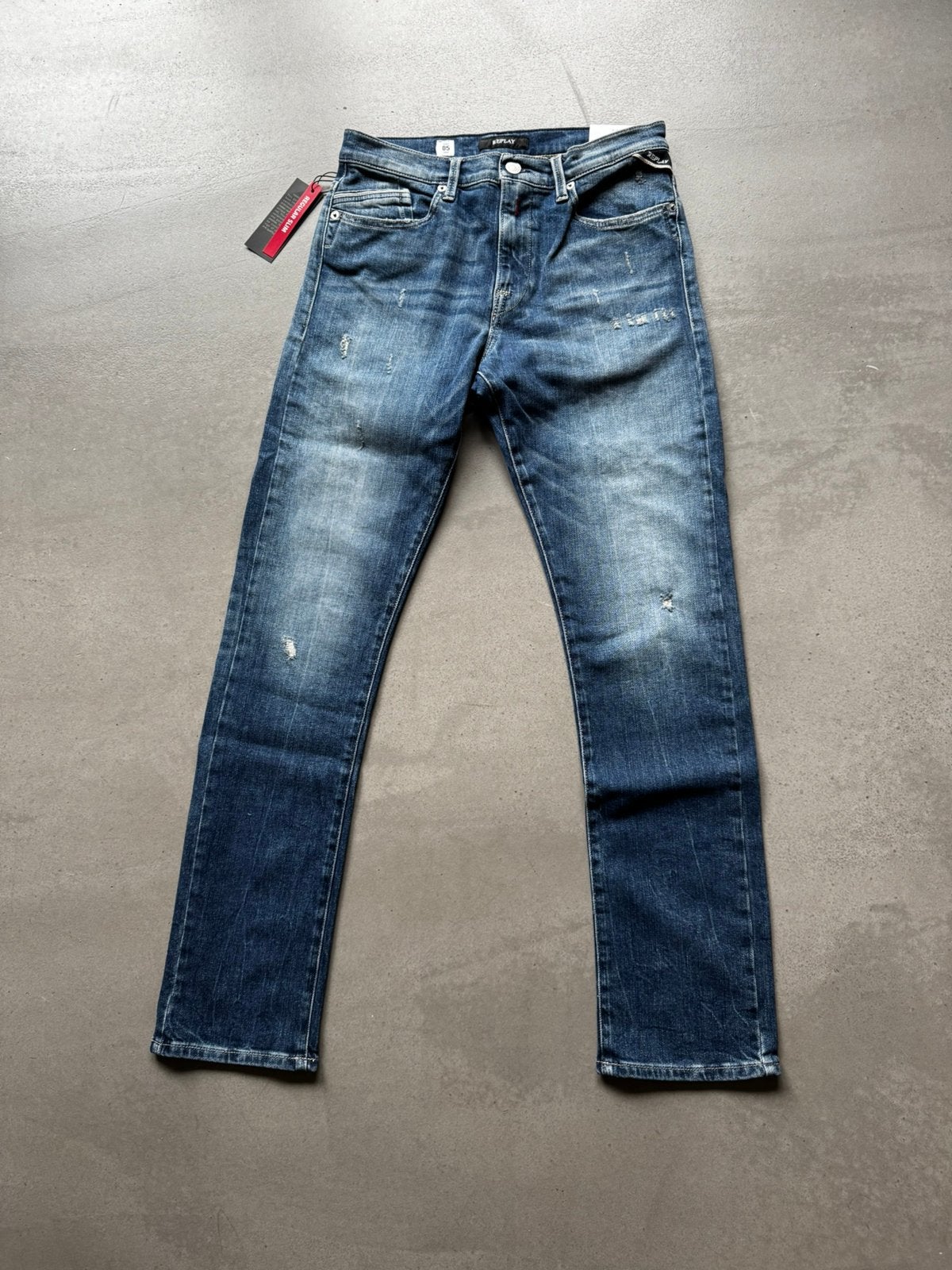 Replay jeans, regular slim fit denim/spijkerbroek mt 16A/166, Kinderen en Baby's, Kinderkleding | Maat 164, Ophalen of Verzenden