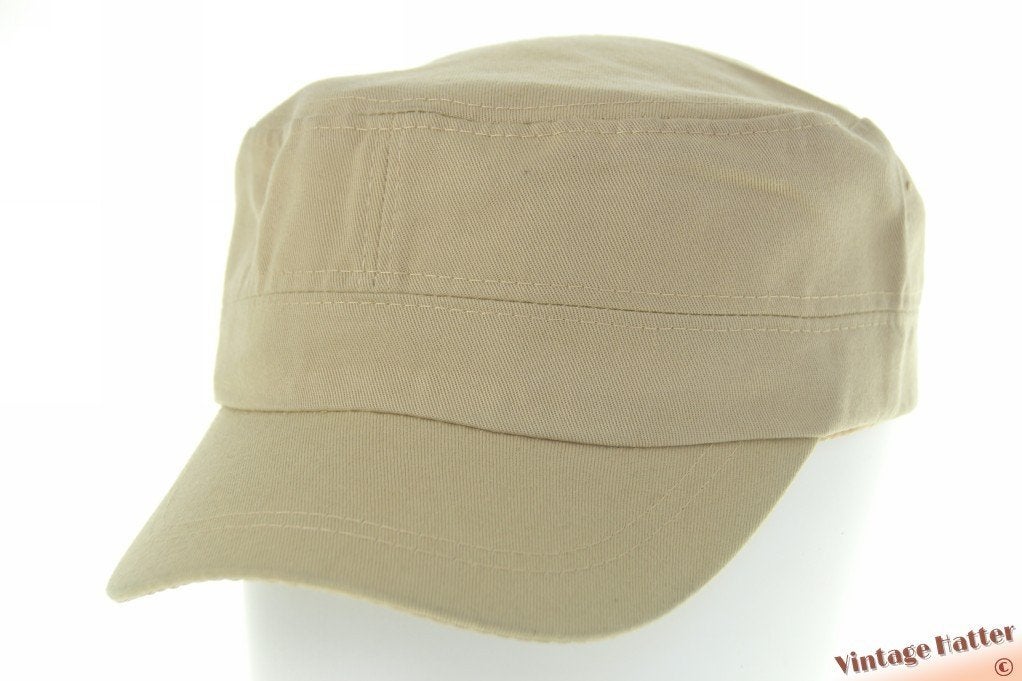 combat Leger cadet pet groenig beige katoen 53-59 nieuw, Ophalen of Verzenden, Nieuw, One size fits all, Pet