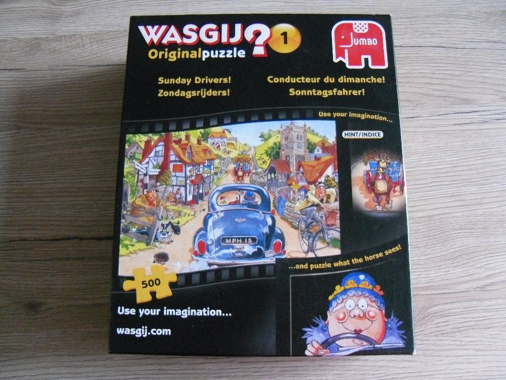 Wasgij? puzzel van 500 stukjes, Ophalen of Verzenden, 500 t/m 1500 stukjes, Gebruikt, Legpuzzel