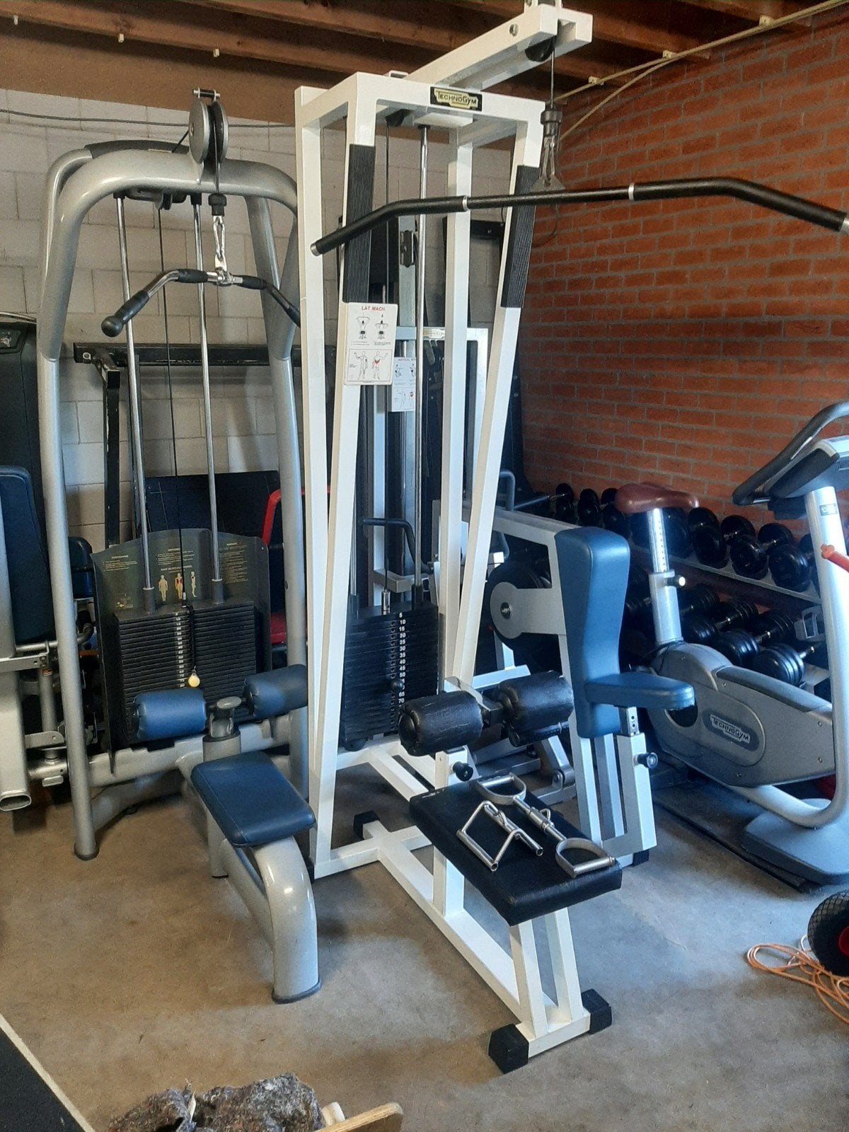 technogym lat pull down, Ophalen of Verzenden, Gebruikt, Overige typen