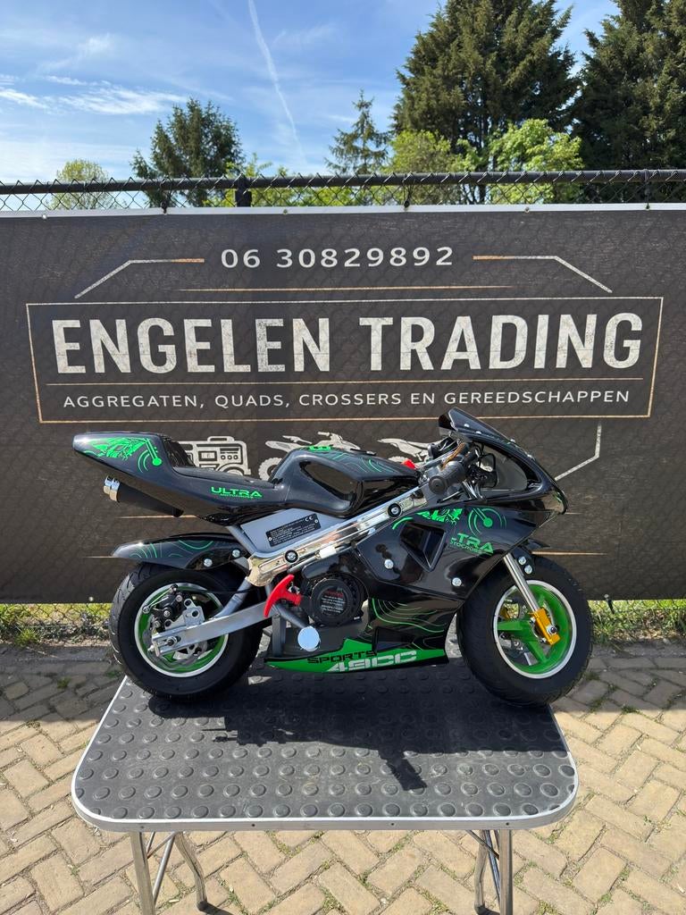 Minibike kinder motor 49cc diverse kleuren nieuw, Kinderen en Baby's, Ophalen, Nieuw, Overige typen