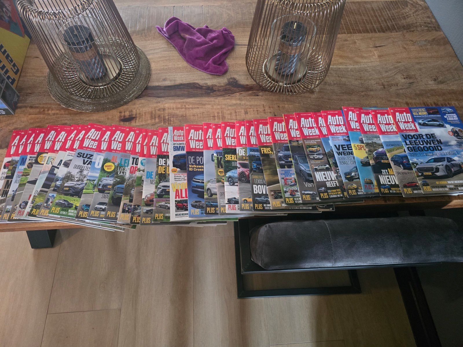 AutoWeek tijdschriften jaargang 2025 en 2026, Ophalen, Gelezen, Overige typen