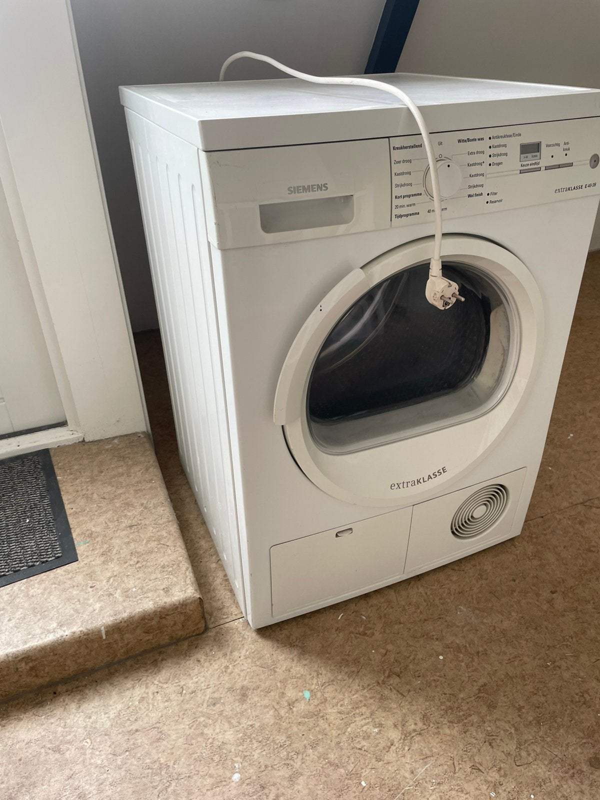 Siemens wasdroger, Witgoed en Apparatuur, Wasdrogers, Ophalen, 6 tot 8 kg, Gebruikt, Voorlader