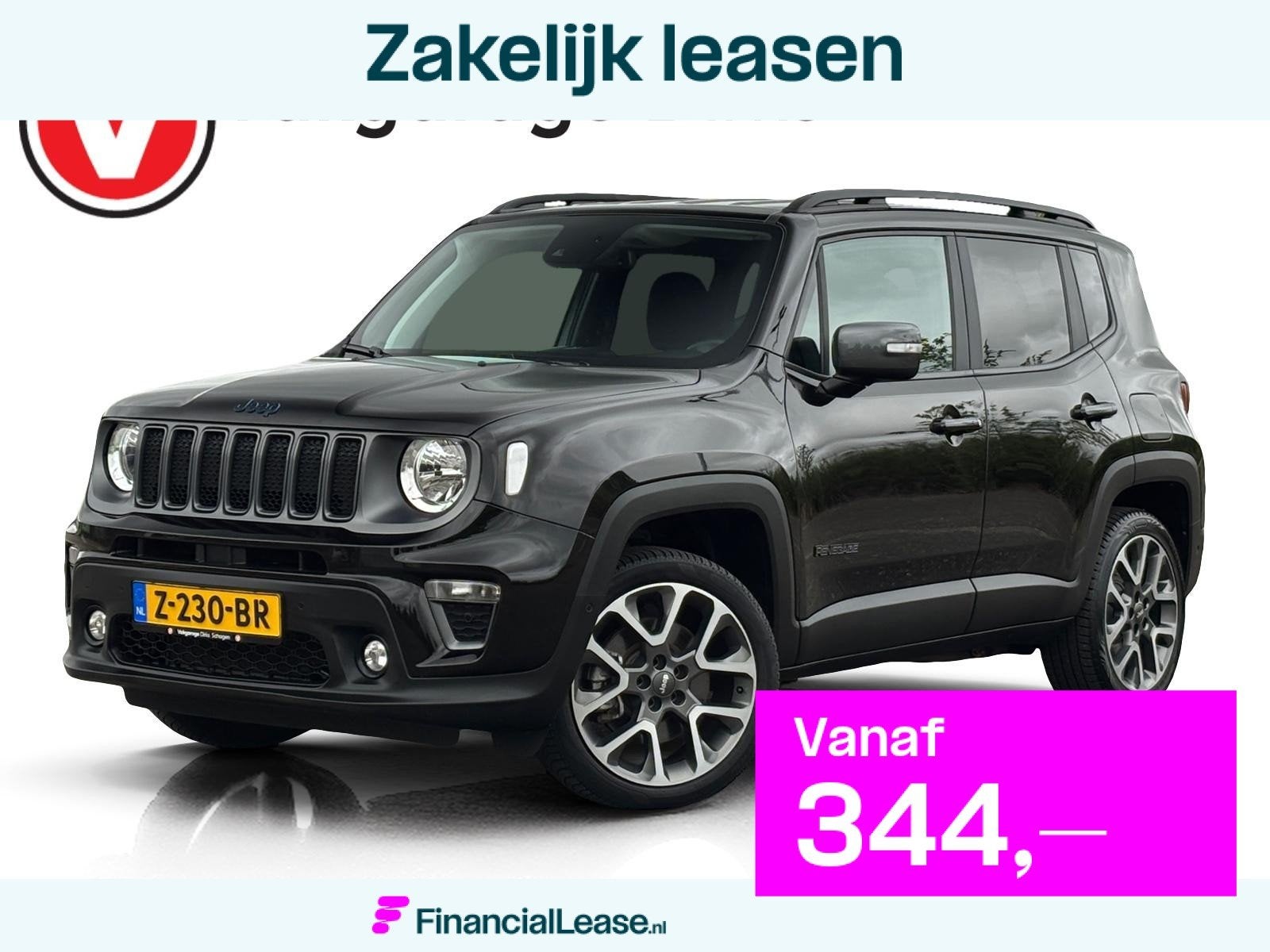 Jeep Renegade 4xe 240 Plug-in Hybrid Electric S  ACC, Automaat, Dealer onderhouden, Stof, Gebruikt