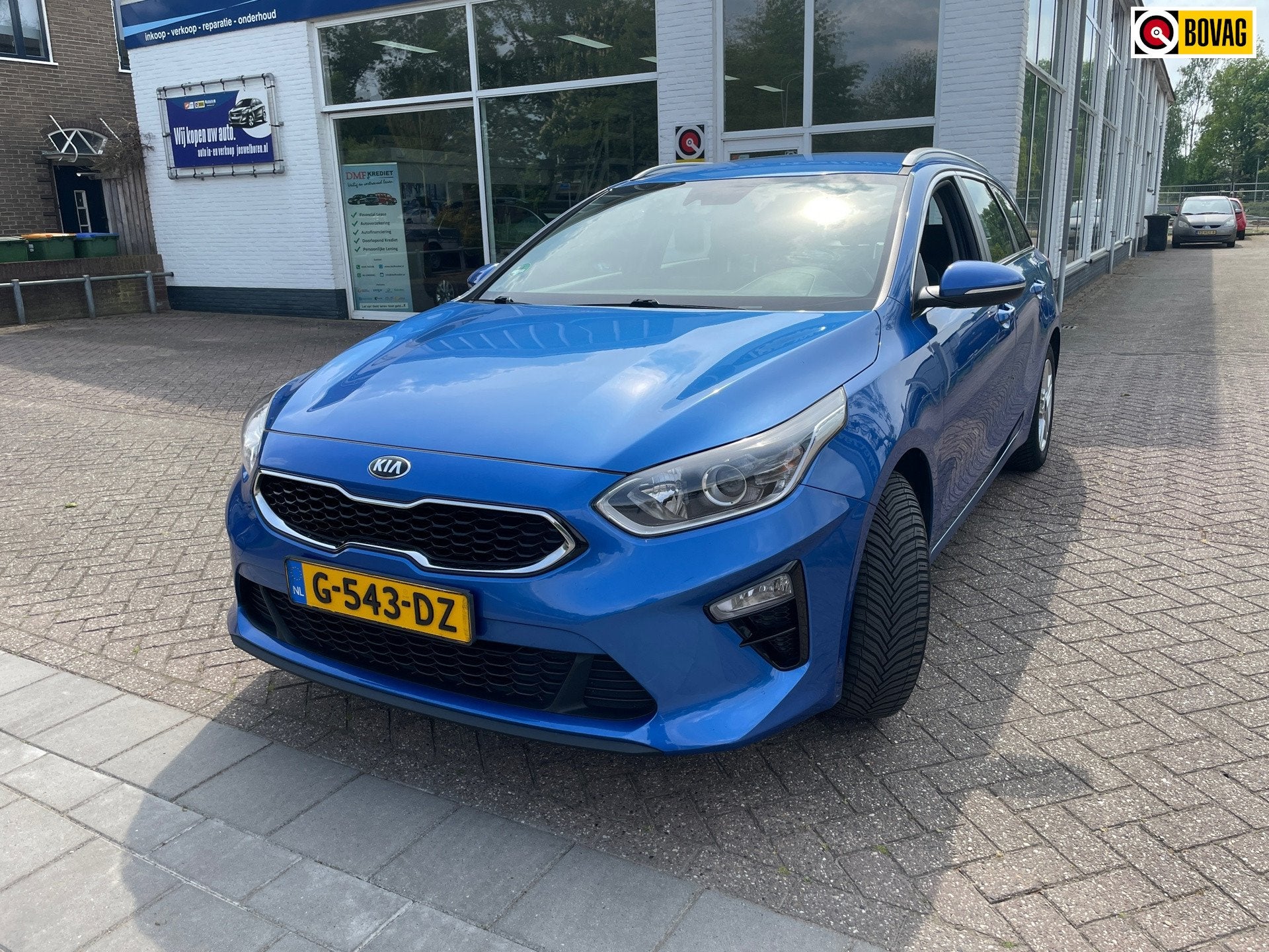Kia Ceed Sportswagon 1.0 T-GDi DynamicLine, Voorwielaandrijving, Stof, Gebruikt, Blauw