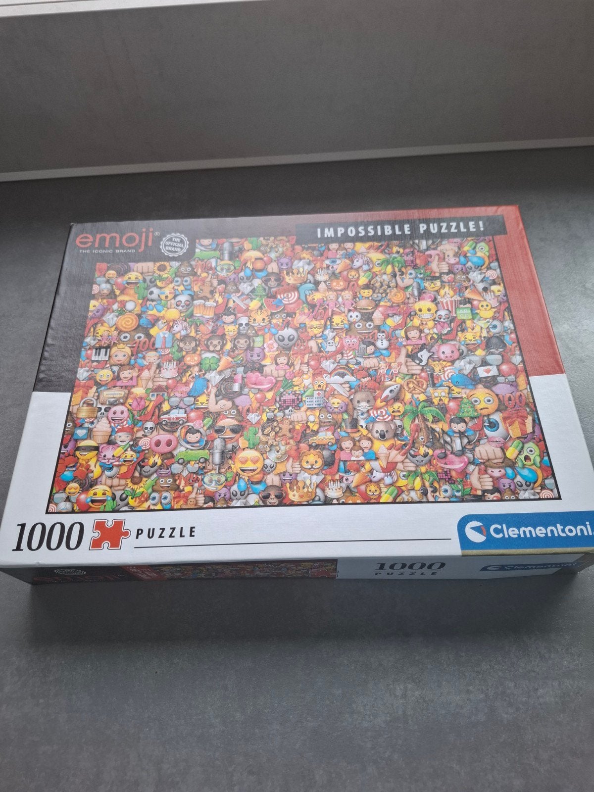 emoji puzzel 1000 stukjes, Ophalen, 500 t/m 1500 stukjes, Zo goed als nieuw