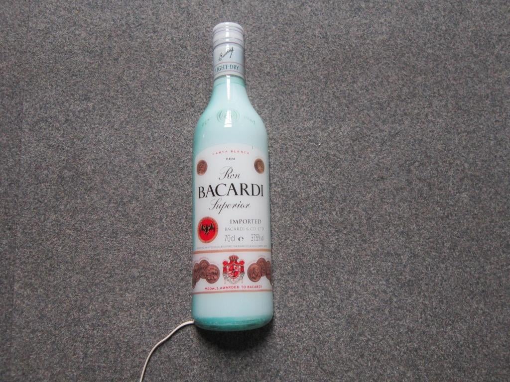 BACARDI LAMP LICHTRECLAME, Ophalen, Gebruikt, Lichtbak of (neon) lamp