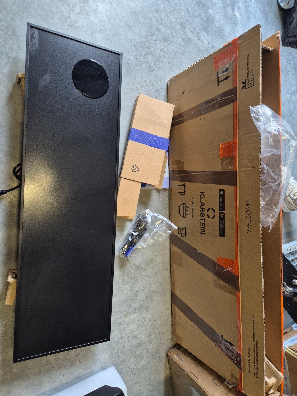 Klarstein nieuwe infra rood heater, verrijdbaar, Ophalen of Verzenden, Nieuw
