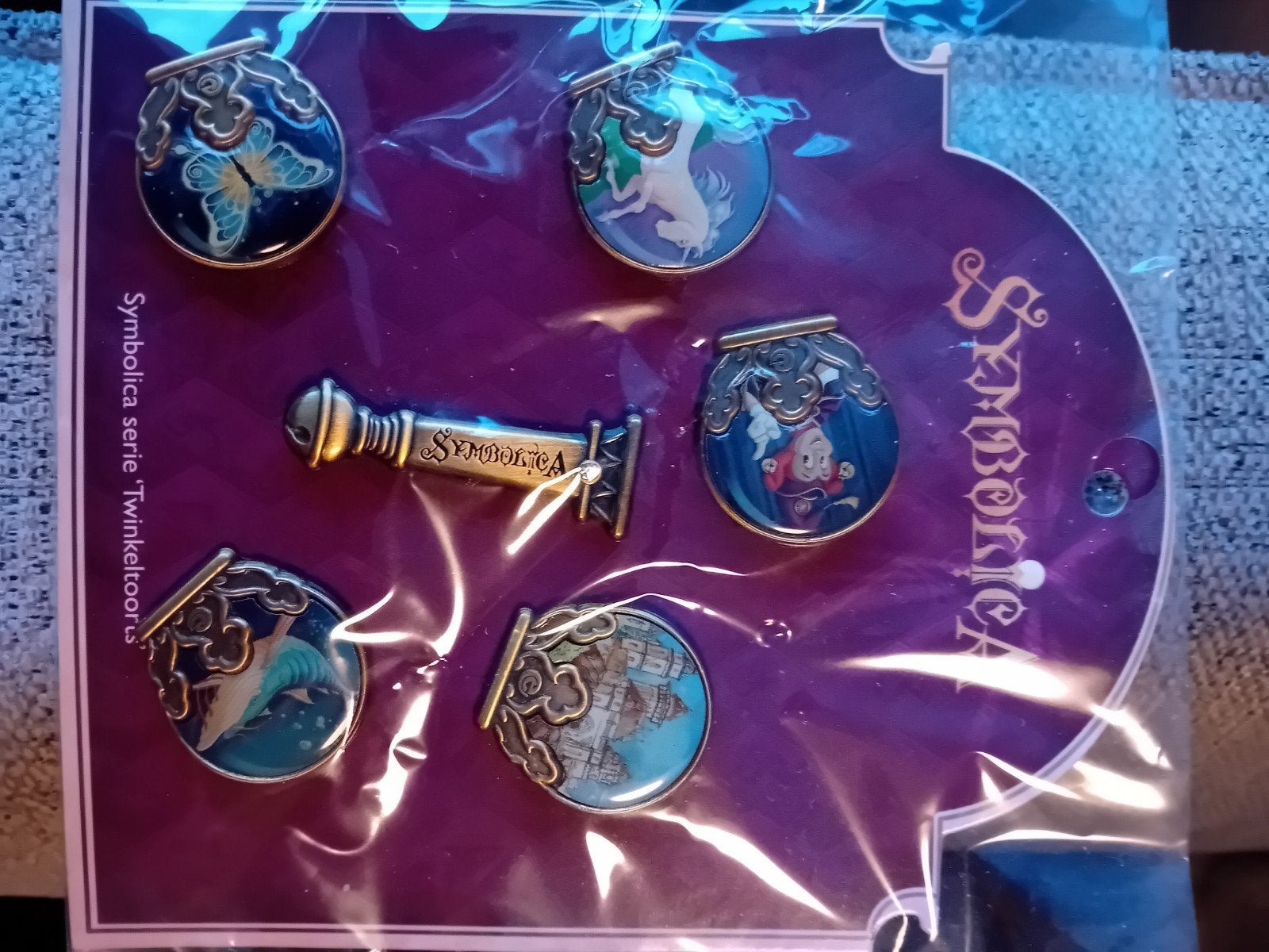 efteling symbolica pins, Verzamelen, Ophalen of Verzenden, Nieuw, Button of Speldje