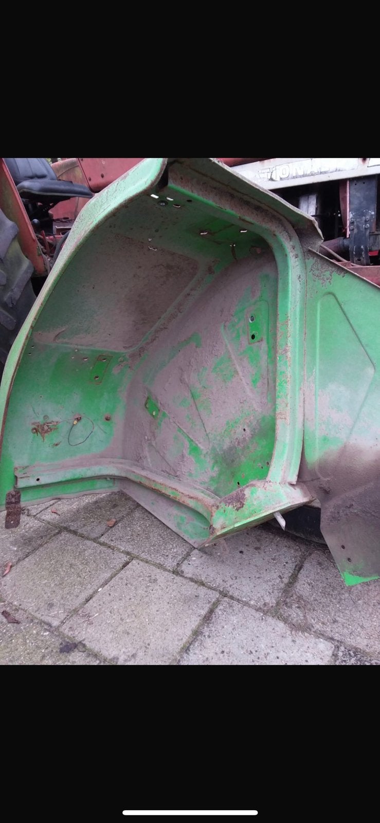 Deutz 06 spatborden, Ophalen