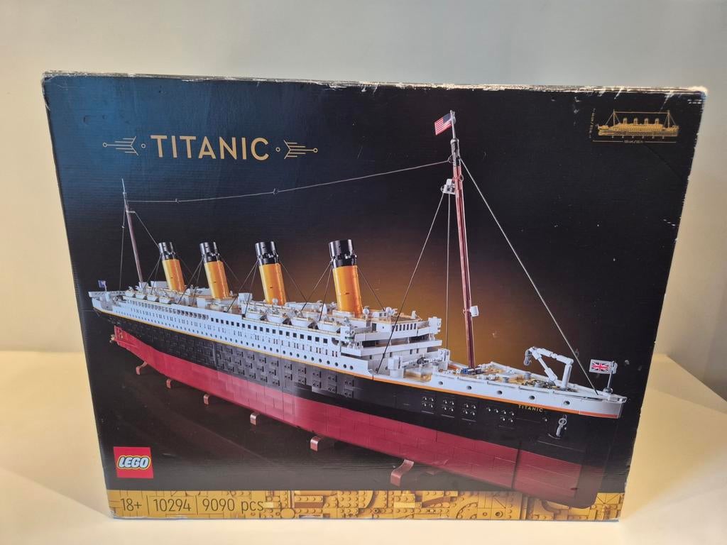 Lego Titanic 10294 - Compleet met doos en boekjes, Ophalen of Verzenden, Zo goed als nieuw, Overige merken