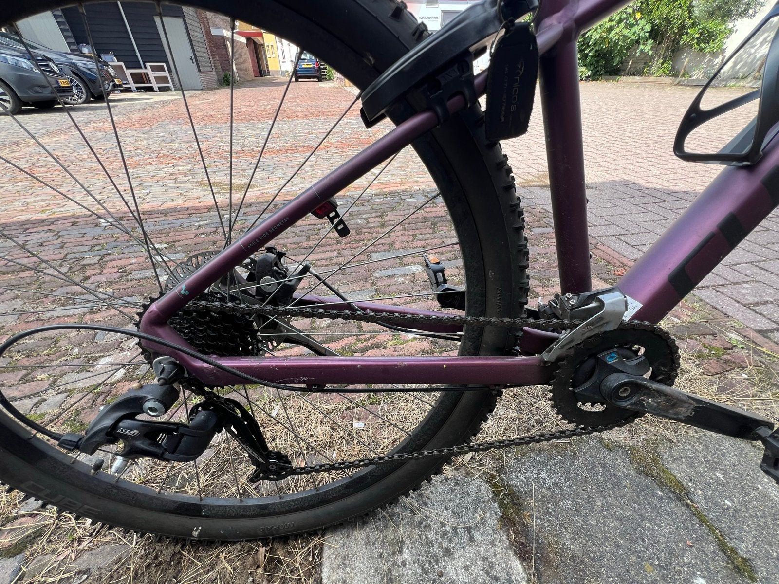 Cube mountainbike, Gebruikt, Hardtail, 45 tot 49 cm, Dames