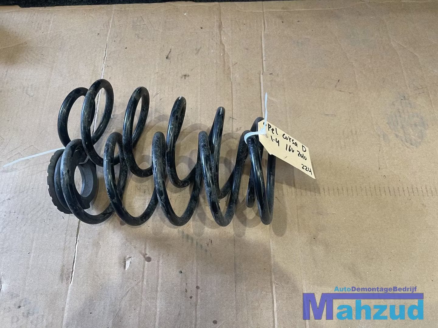 OPEL CORSA D Links rechts achteras veer torsieveer spiraal, Gebruikt, Opel Automobile GmbH, Ophalen of Verzenden, Kontakt@opel-infoservice.de