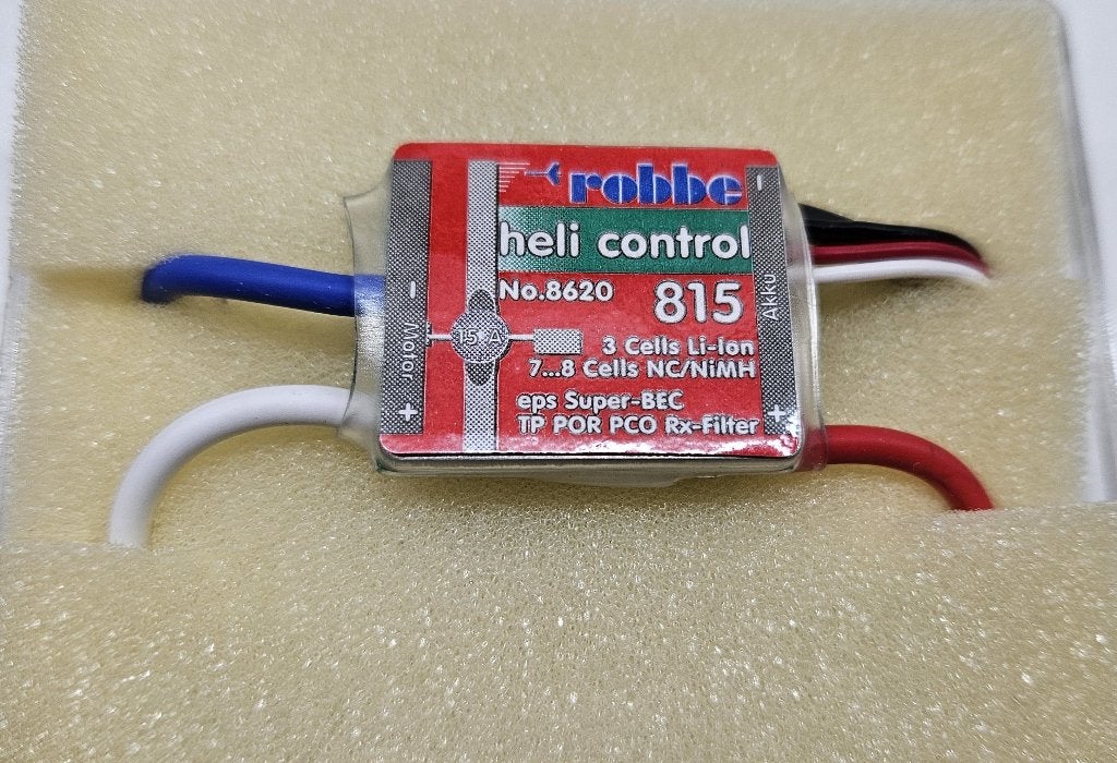 Robbe Heli Control 815 ESC - Nieuw in verpakking, Ophalen of Verzenden, Nieuw, Elektro, Helikopter