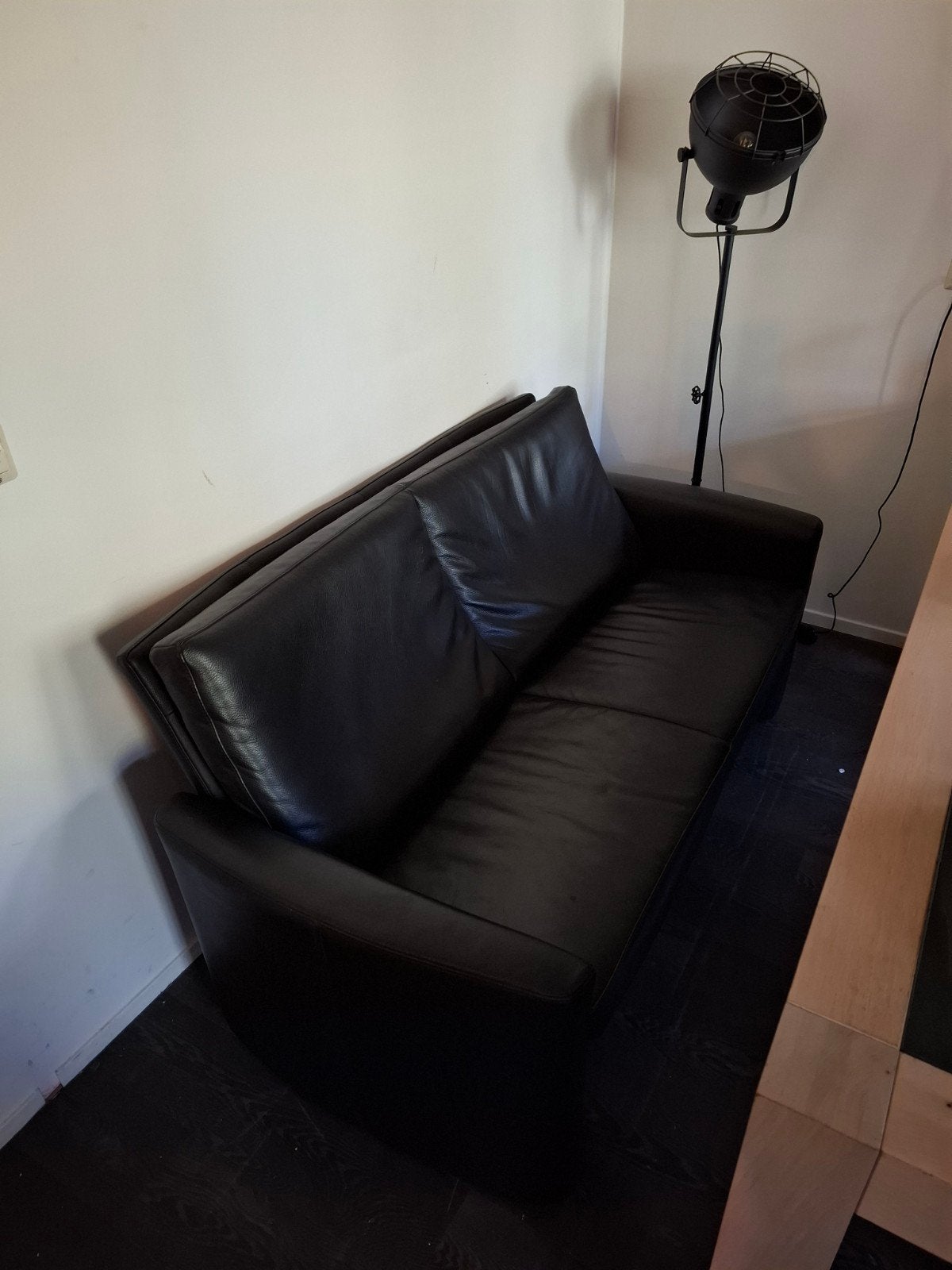Design Leolux bankstellen, Ophalen, 150 tot 200 cm, Zo goed als nieuw, Leer