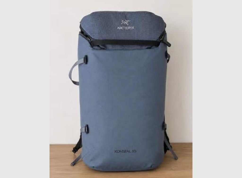 Arc'teryx Konseal 55 Rugzak– 55L – blauw/zwart., 25 tot 40 cm, Ophalen of Verzenden, Zo goed als nieuw, Overige merken