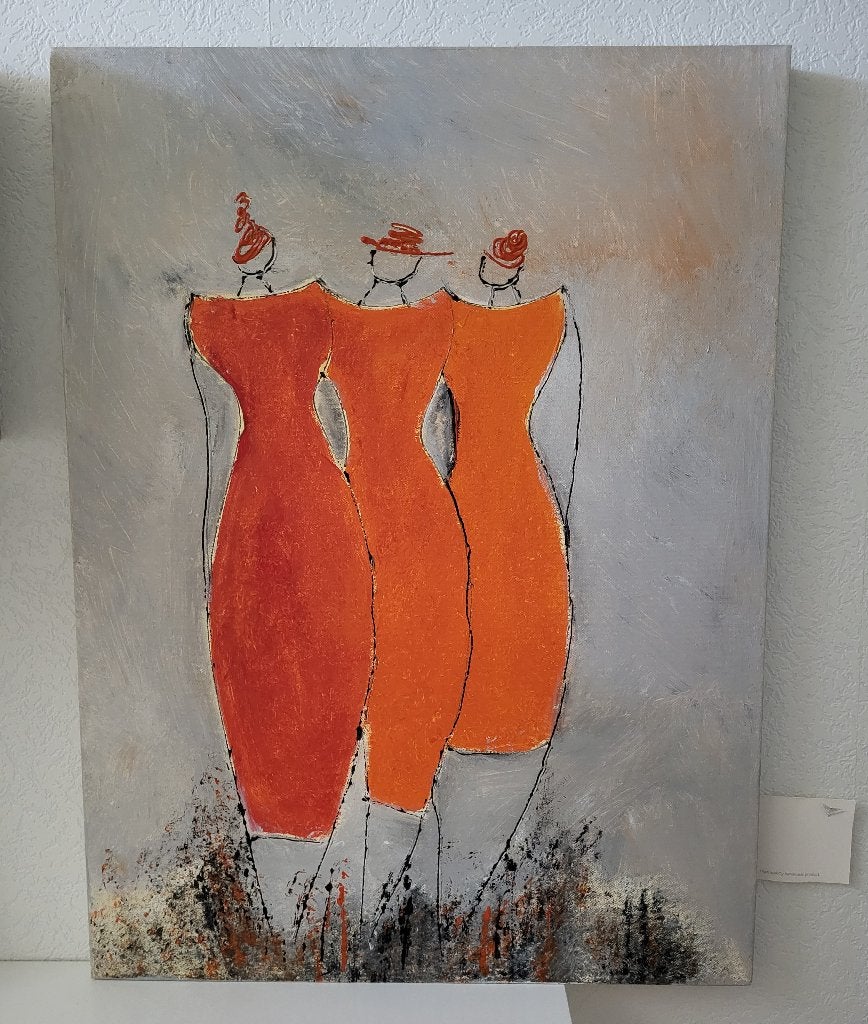 Wanddecoratie, Ophalen, Schilderij, 80 cm, Zo goed als nieuw