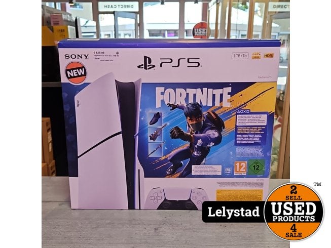 PlayStation 5 Slim Disc Editie 1TB Wit | Nieuw