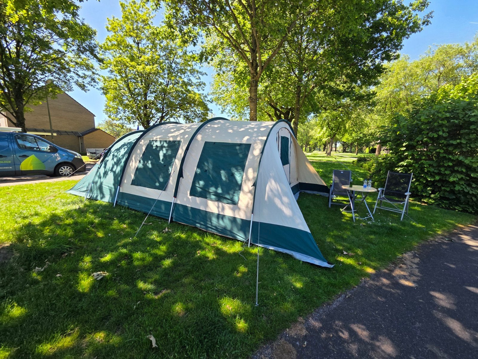 Tunneltent hypercamp 4-6 personen, compleet en netjes!, Ophalen