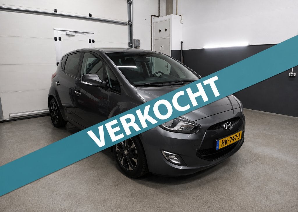 Hyundai ix20 1.6i i-Motion | Navi | Camera | Trekhaak, Voorwielaandrijving, Stof, 1591 cc, 4 cilinders