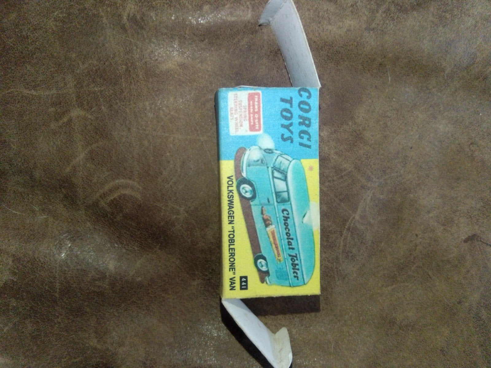 corgi toys vw toblerone(alleen doosje), Ophalen of Verzenden, Nieuw
