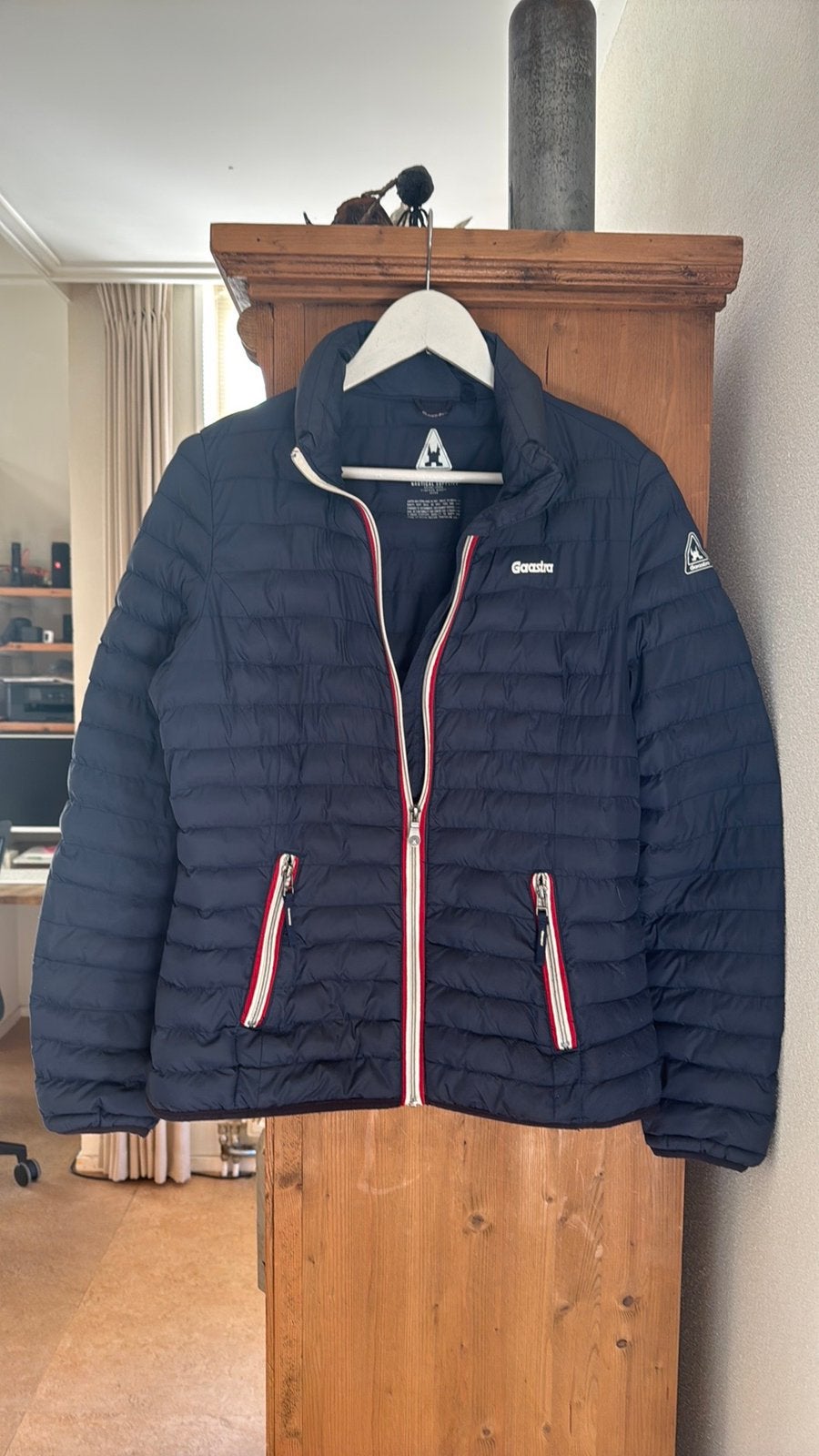 Gaastra tussen door jas maat L, Ophalen of Verzenden, Zo goed als nieuw, Maat 52/54 (L), Blauw