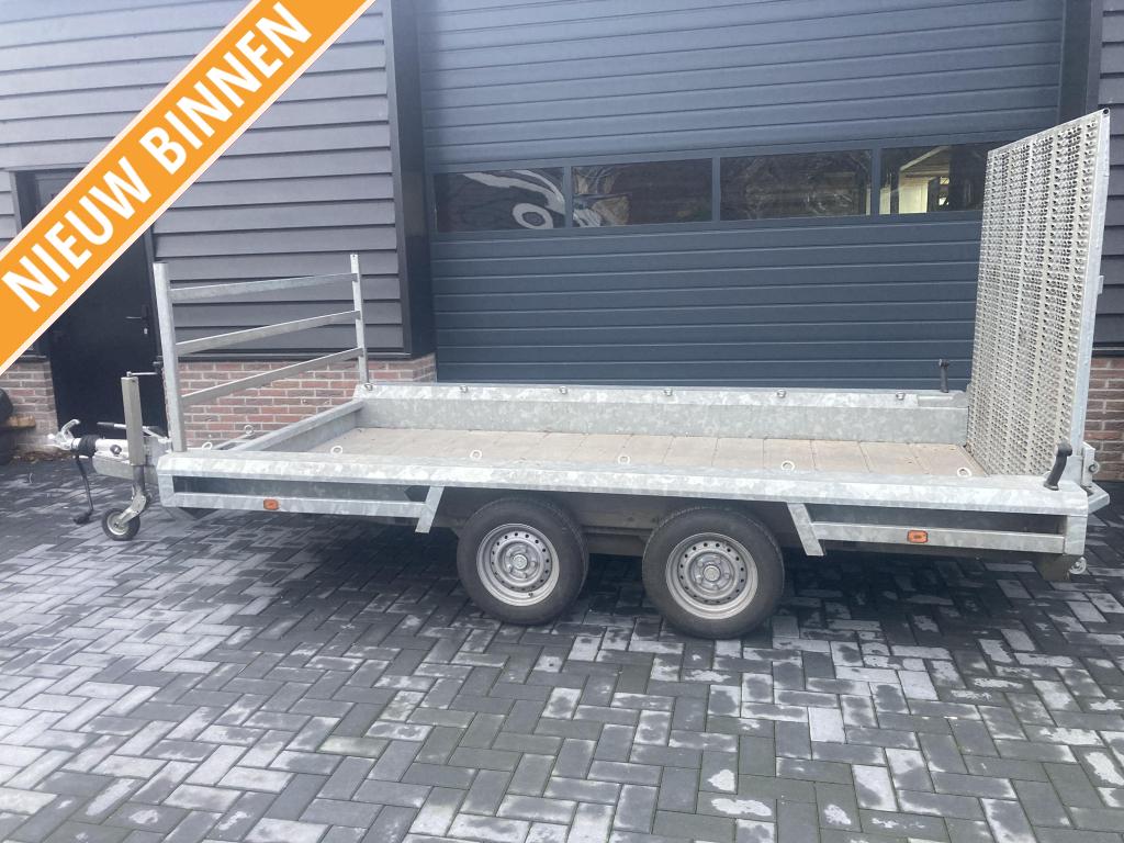 Hulco Machinetransporter oprijwagen aanhanger 2024, Nieuw