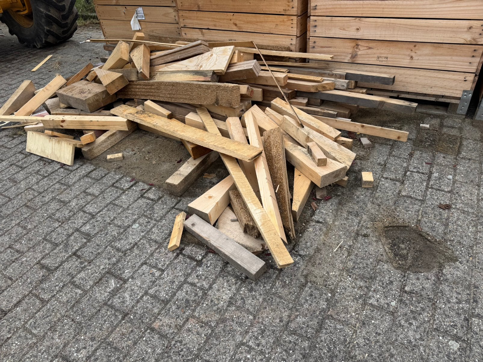 Haardhout, Tuin en Terras, Haardhout, Minder dan 3 m³, Ophalen