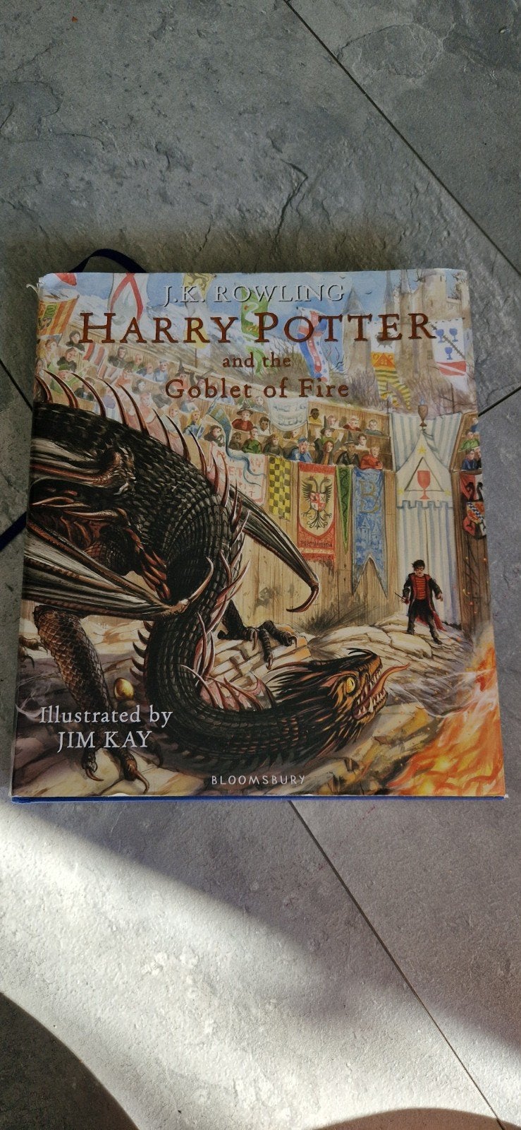 Harry Potter en de Vuurbeker - Geïllustreerde Editie, Ophalen of Verzenden
