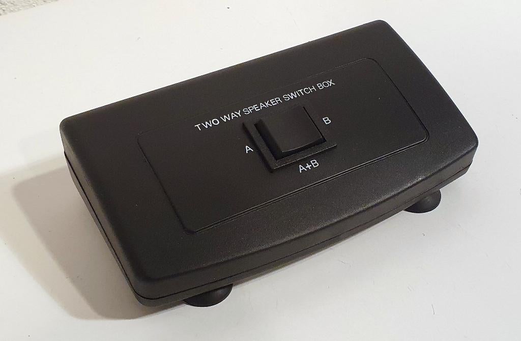 Two Way Speaker Switch Box – Luidspreker Schakelaar, Overige merken, Overige typen, Ophalen of Verzenden, S
