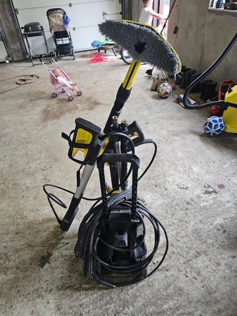 Karcher k4 met opzetstukken, Ophalen of Verzenden, Elektrisch