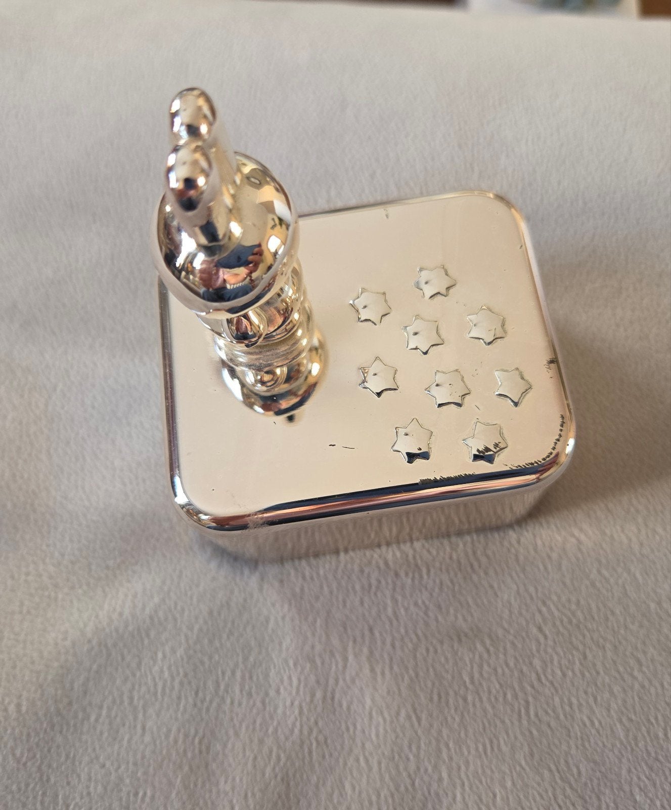 Verzilverde Muziekdoos met Nijntje- Klassiek Design, Ophalen of Verzenden