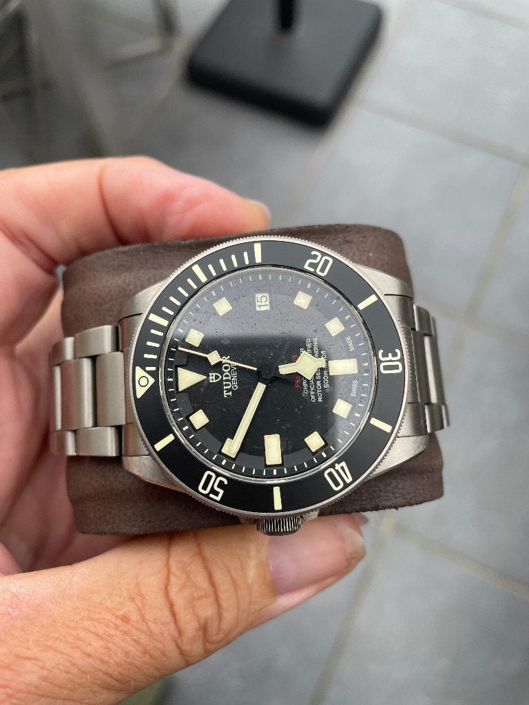 TUDOR PELAGOS LHD, Ophalen, Staal, Polshorloge, Zo goed als nieuw