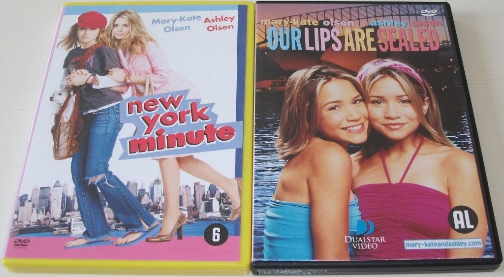 Dvd *** MARY-KATE & ASHLEY OLSEN *** 2 stuks, Engels, Alle leeftijden, Nederlands, Overige genres