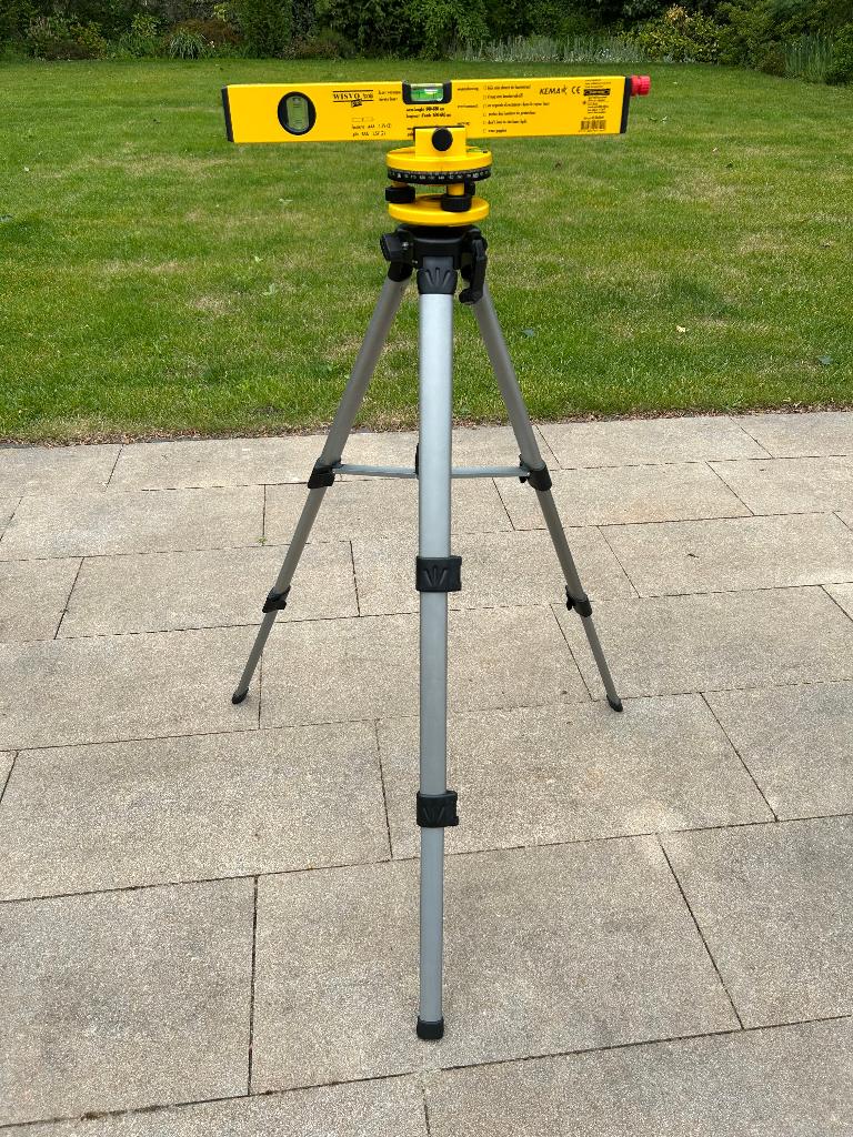 Laser waterpas te koop, Doe-het-zelf en Verbouw, Meetapparatuur, Ophalen, Nieuw, Overige meters