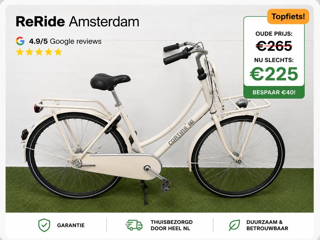 🚲 3 Cortina Transportfietsen Te Koop – Vanaf €160! 🚲, Overige merken, Terugtraprem, Gebruikt, Versnellingen