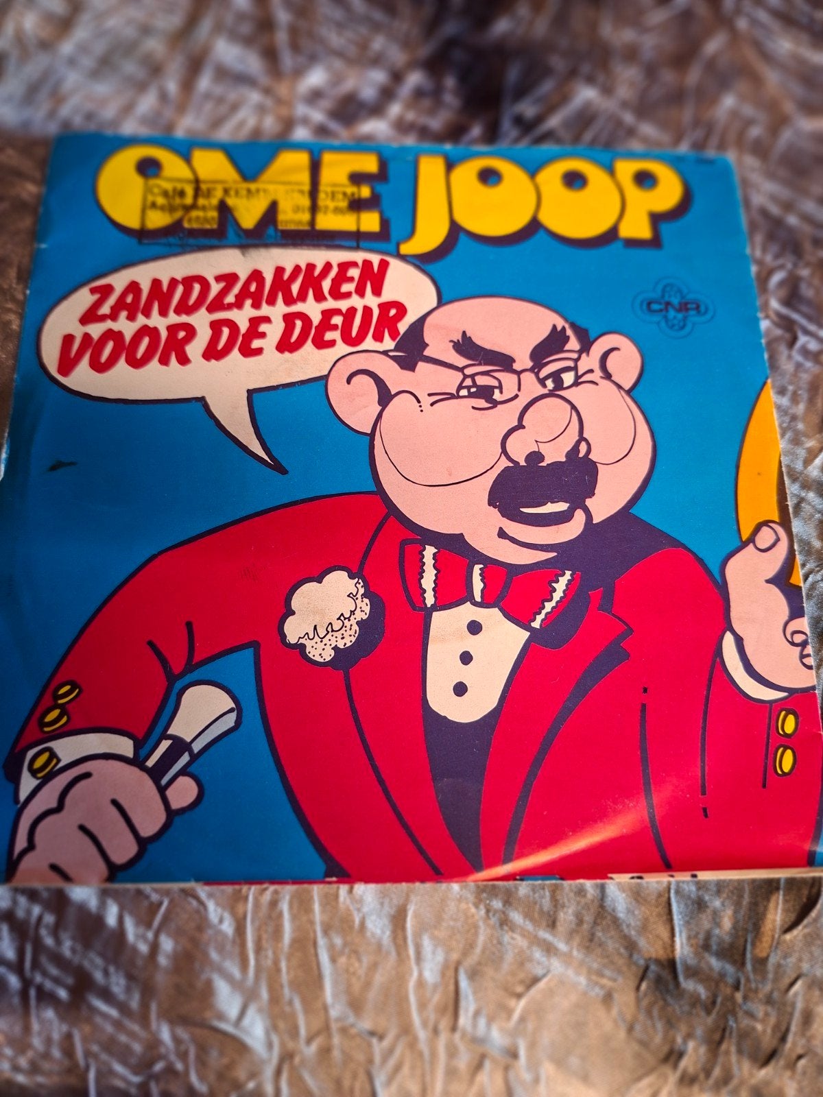 Ome Joop - Zandzakken Voor De Deur (Vinyl Single), LP, Gebruikt, 7 inch, Ophalen of Verzenden