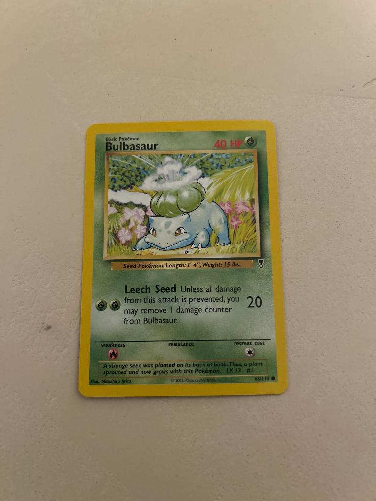 Bulbasaur basic pokemon 68/110, Ophalen of Verzenden