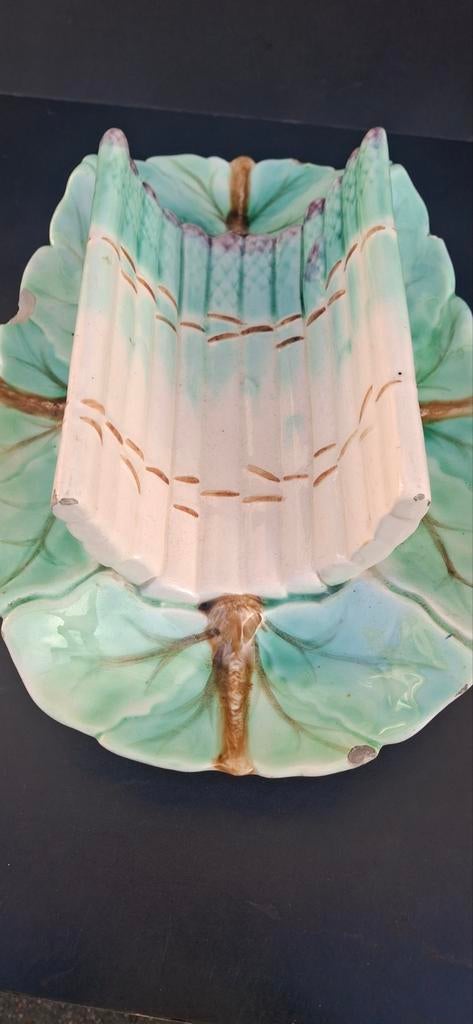 Barbotine longa.mp asperge schaal36cm lang 23breed, Ophalen of Verzenden