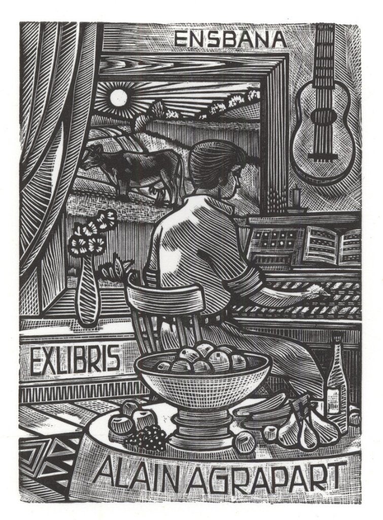 0568 Ex Libris Nederland : Jan Battermann, 1978, Verzenden, Ex libris