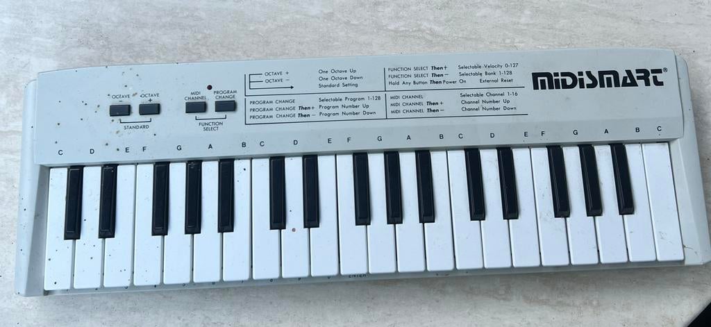 Midi keyboard - Midismart, Overige merken, Midi-aansluiting, Zo goed als nieuw, Overige aantallen