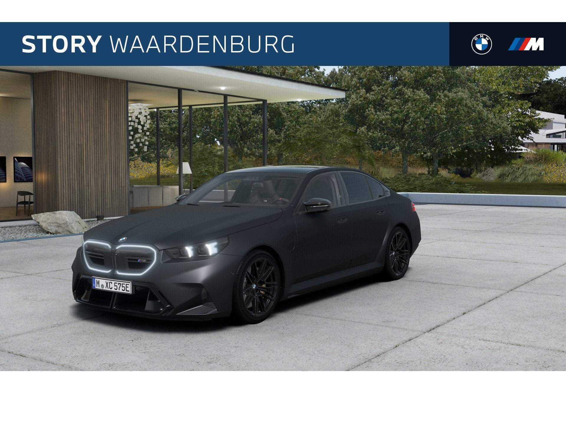 BMW M5 Automaat / M Drive Professional / Panoramadak / Trekh, Auto's, Automaat, Dealer onderhouden, 4395 cc, Leder