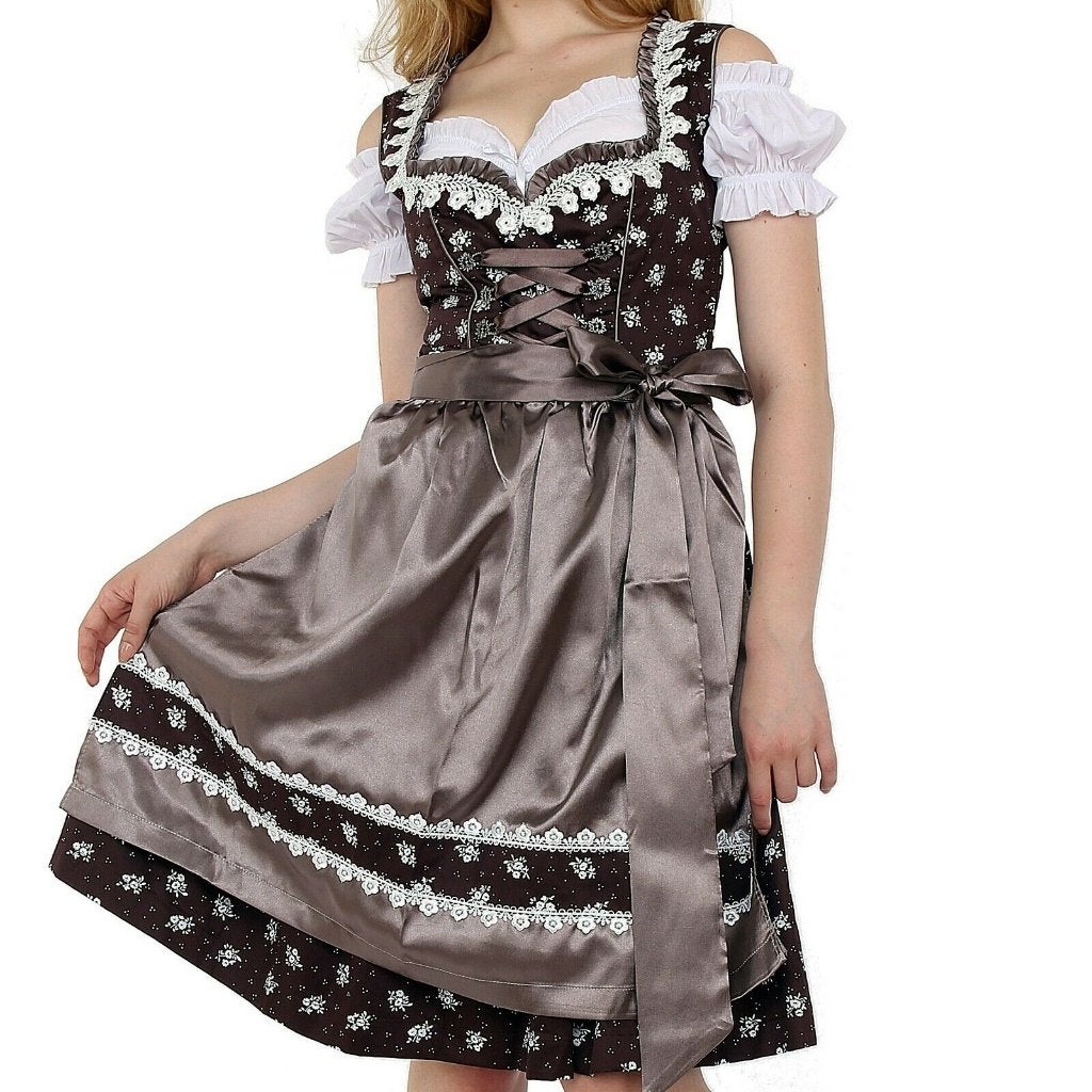 3-delige dirndl maat 38 & 40 Katoen NIEUW, Maat 38/40 (M), Nieuw, Ophalen of Verzenden, Overige thema's