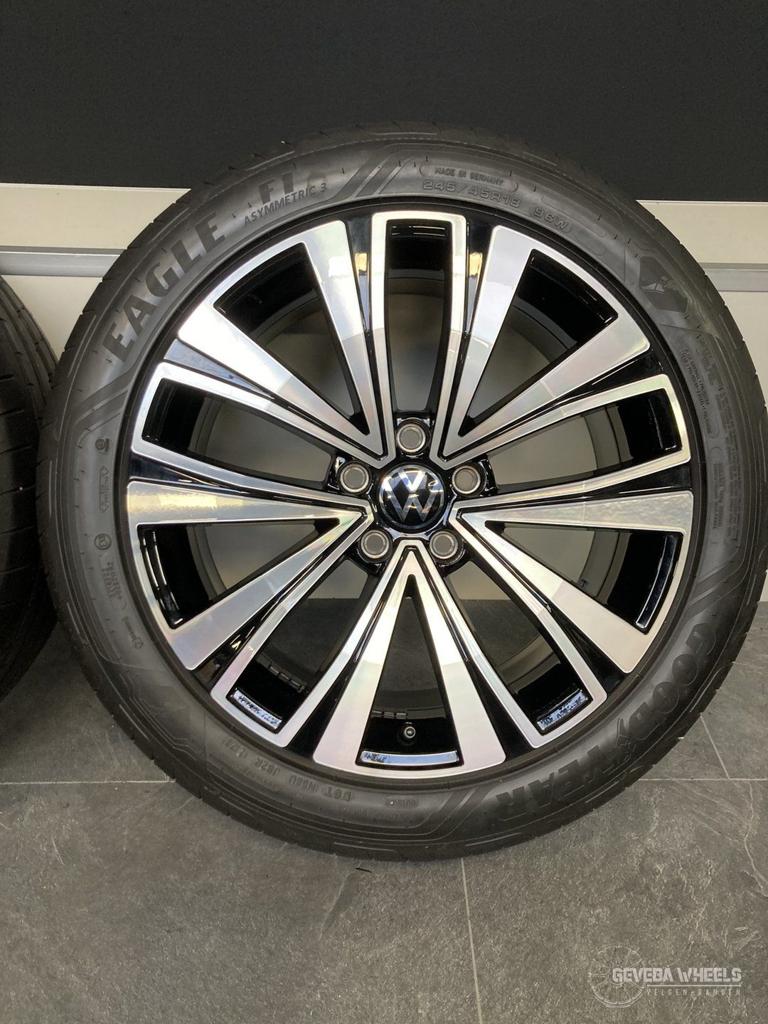 18” originele Volkswagen Arteon velgen + banden 5x112   3G8, Auto-onderdelen, Banden en Velgen, 18 inch, -, -, Banden en Velgen