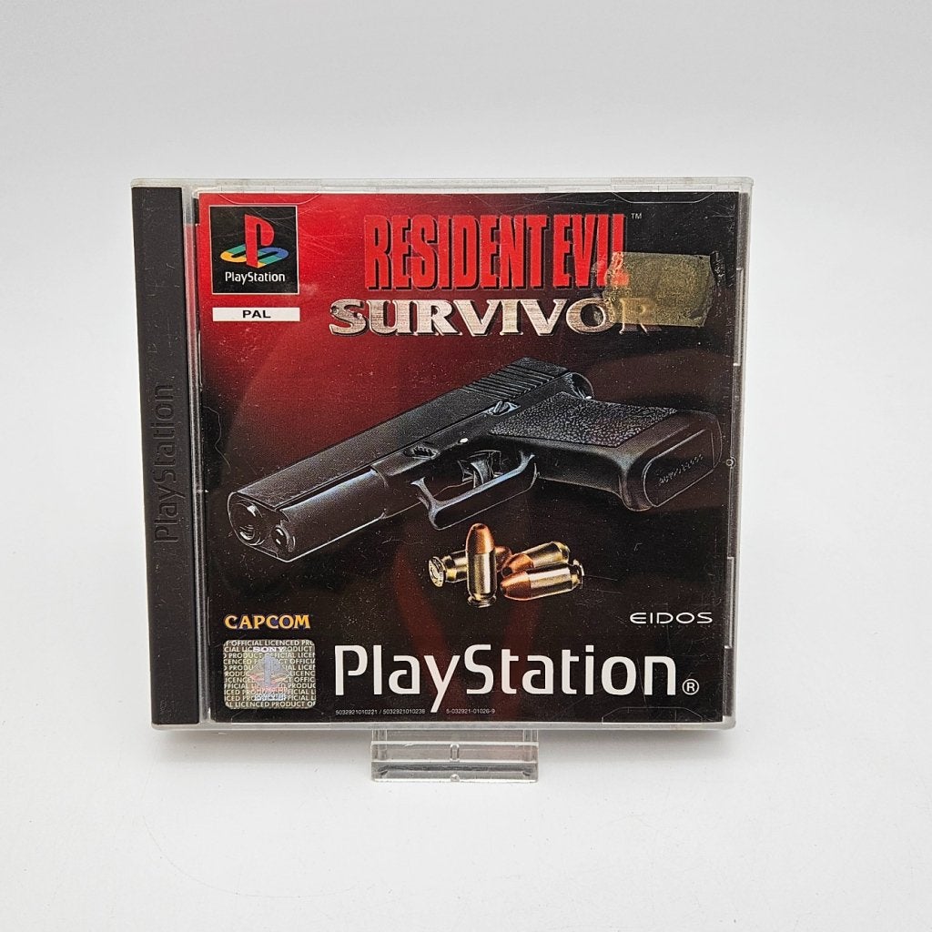 PS1 Game: Resident Evil Survivor - Compleet PAL, Sony, Zo goed als nieuw, Support@sony.com, 1-7-1 Konan, Minato-ku
Tokyo 108-0075
Japan