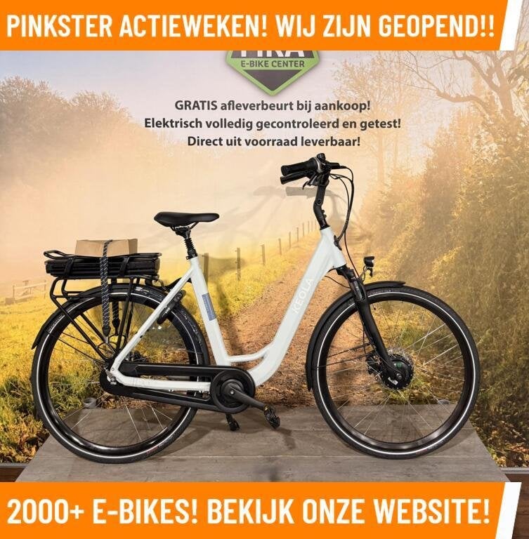 NU AL EEN ELEKTRISCHE FIETS VANAF 1399! BIJ MRA OPRUIMING!, Fietsen en Brommers, Elektrische fietsen, Overige merken, Keola, Nieuw